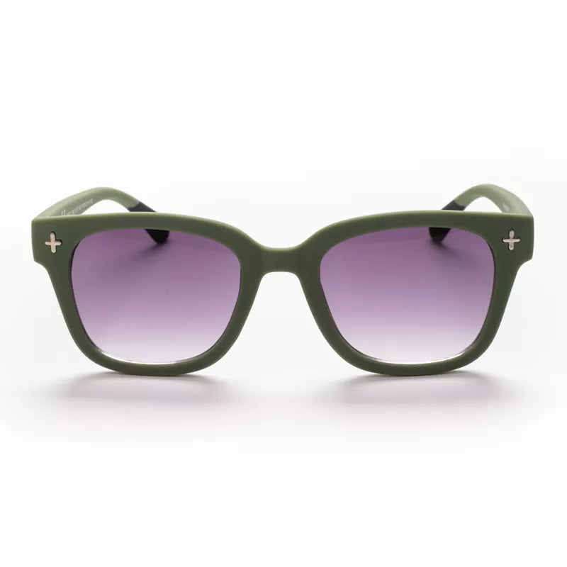 Okkia  - GIOVANNI Unisex Sunglasses - Green Black