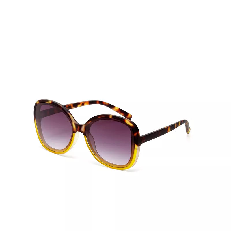 Okkia  - ANNA Butterfly Sunglasses - Havana Yellow