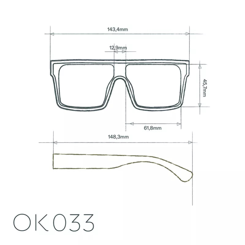 Okkia - TOKYO Sunglasses - Black