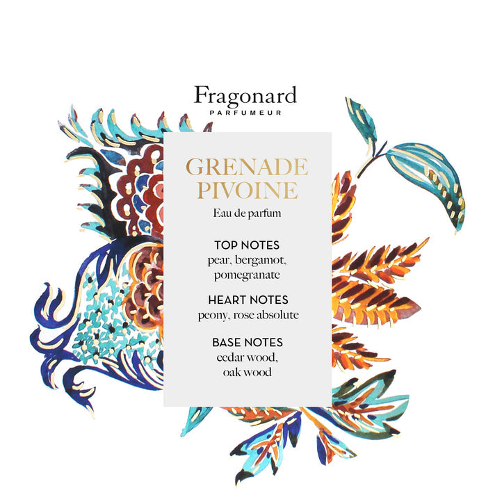 Fragonard - Grenade Pivoine - Perfumed Soap