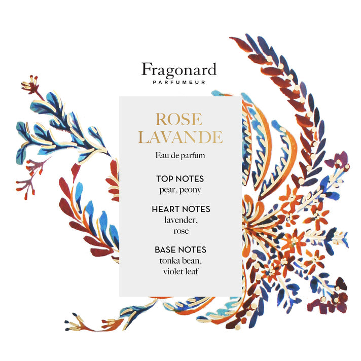 Fragonard - Rose Lavande - Soap &amp; Dish