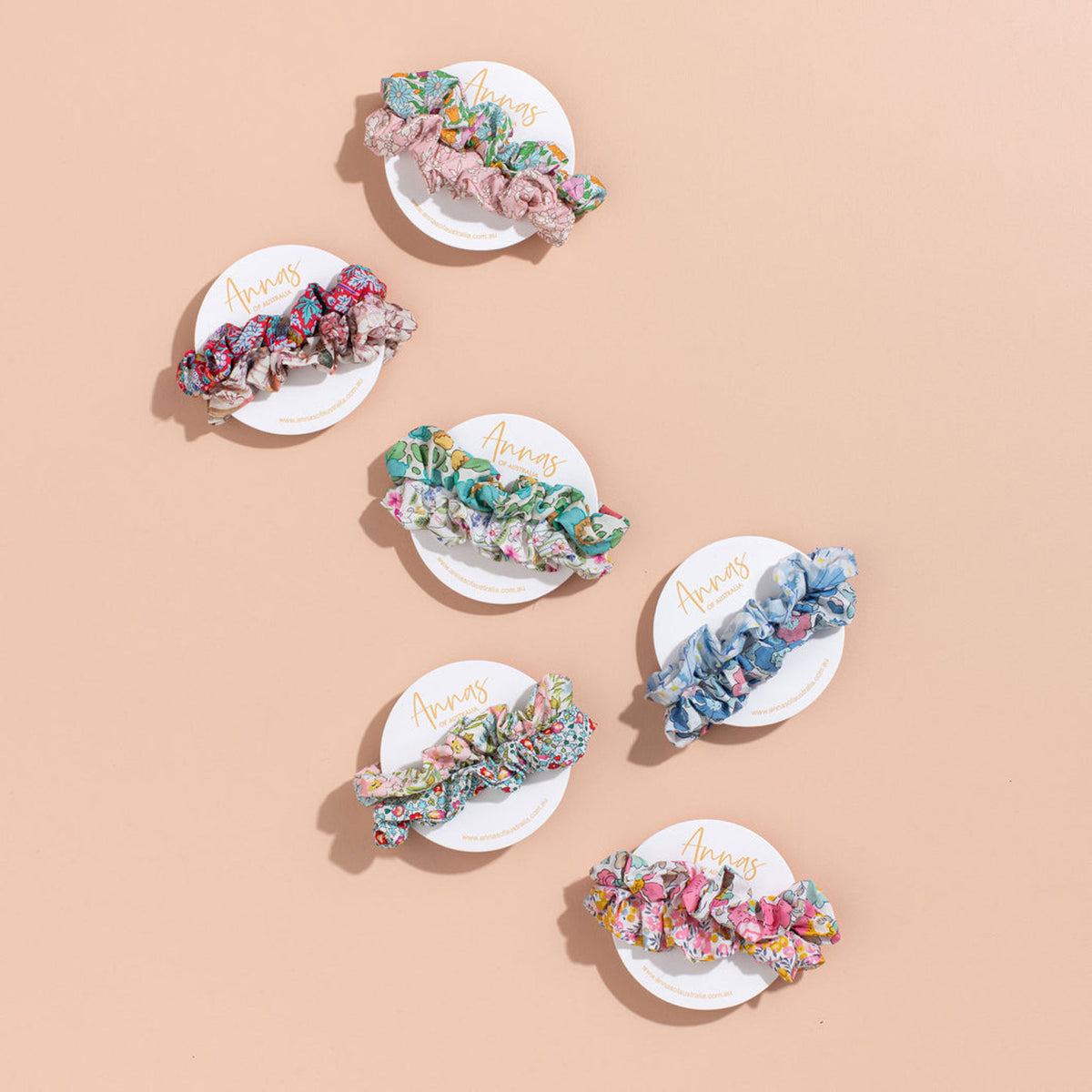 Annas - Scrunchie 2 Set - Liberty Print
