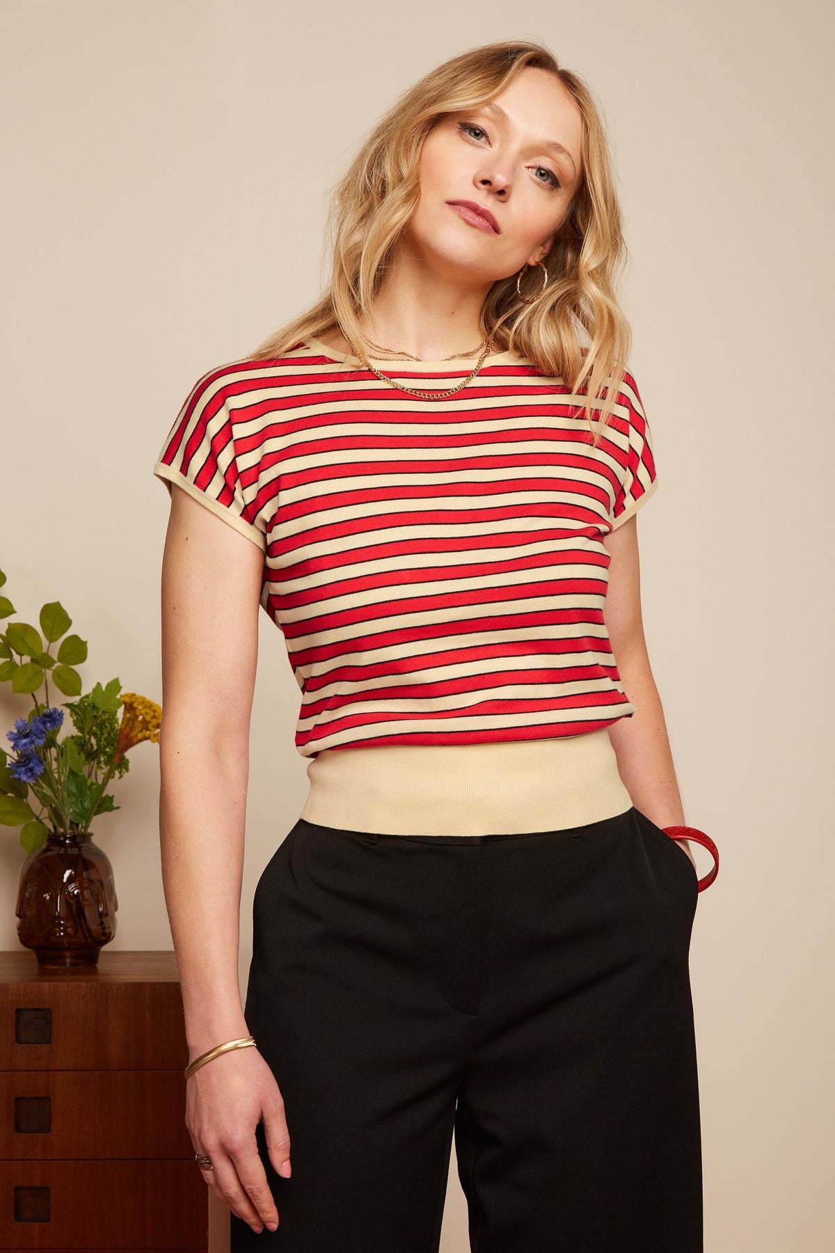 King Louie - Ann Top - Port Stripe