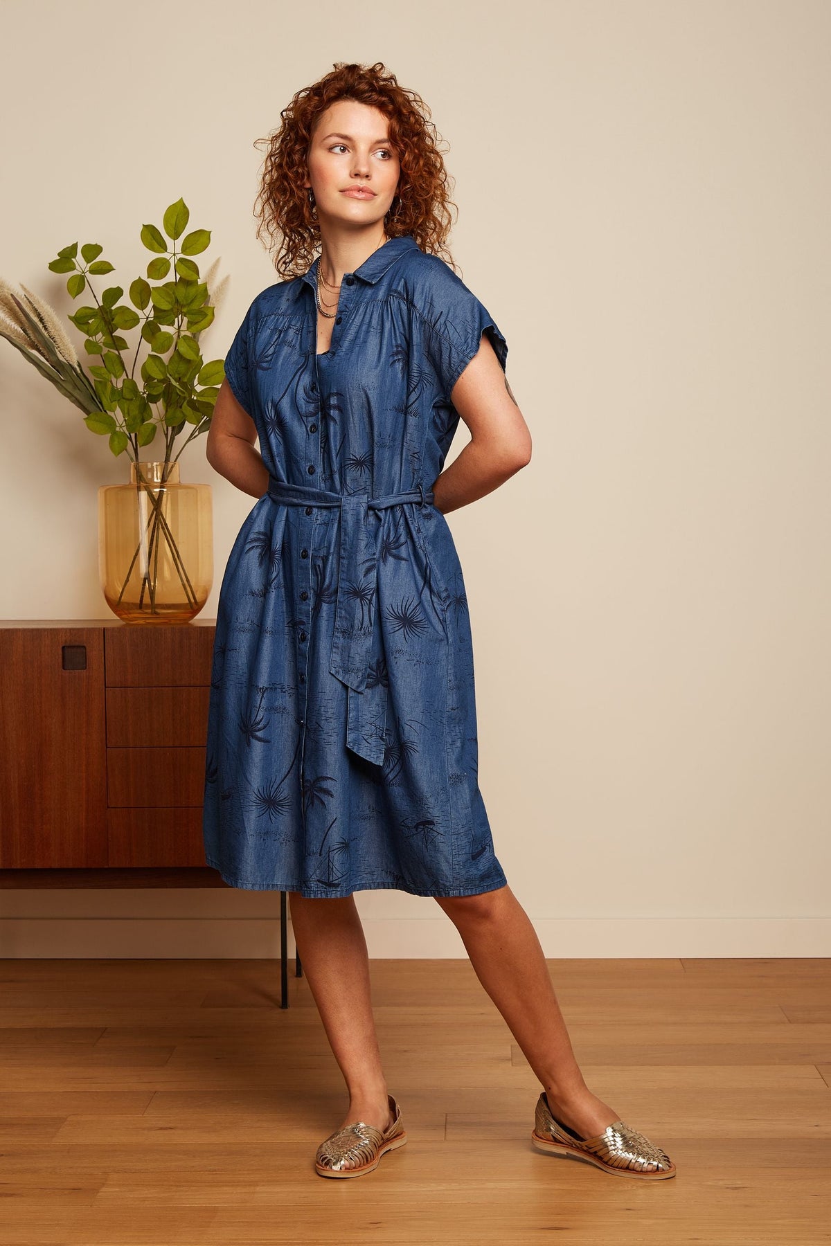 King Louie  - Amy Dress - Daytrip Chambray