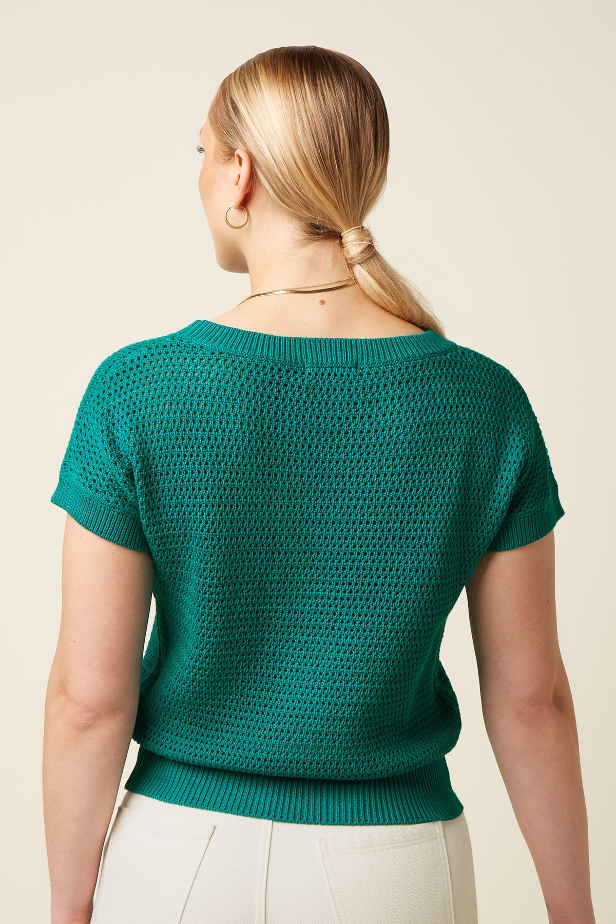 King Louie - Boatneck Top - Soleil Green