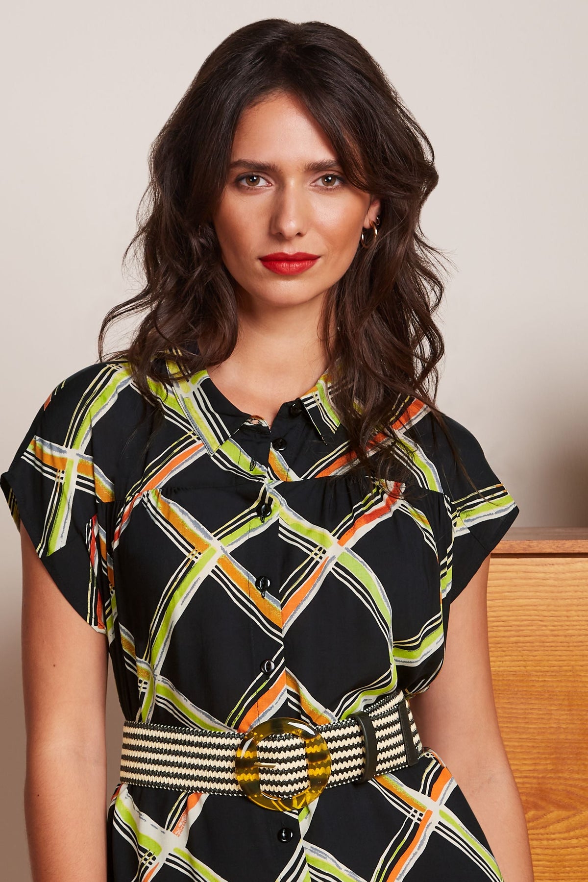 King Louie -  Striped Belt