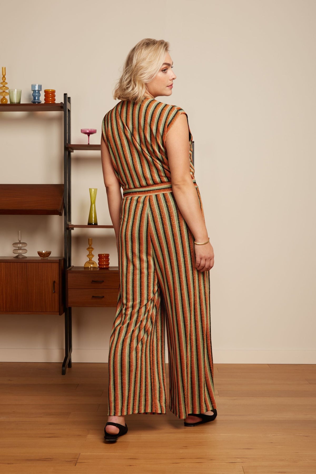 King Louie -  Mary Jumpsuit - Piso Stripe