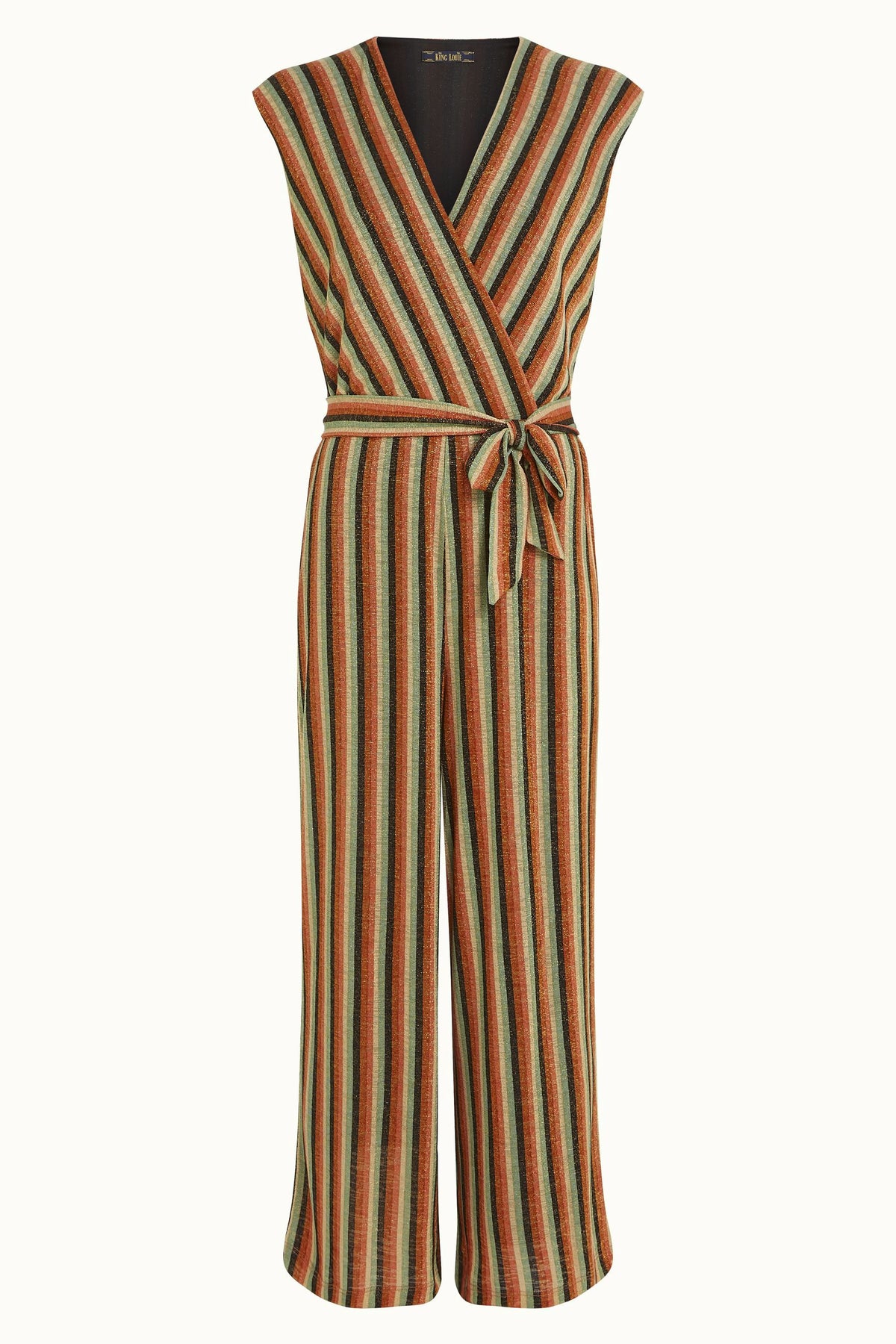 King Louie -  Mary Jumpsuit - Piso Stripe