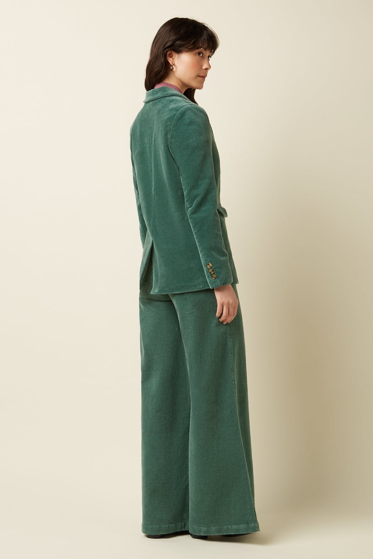 King Louie - Tina Blazer Corduroy - Green