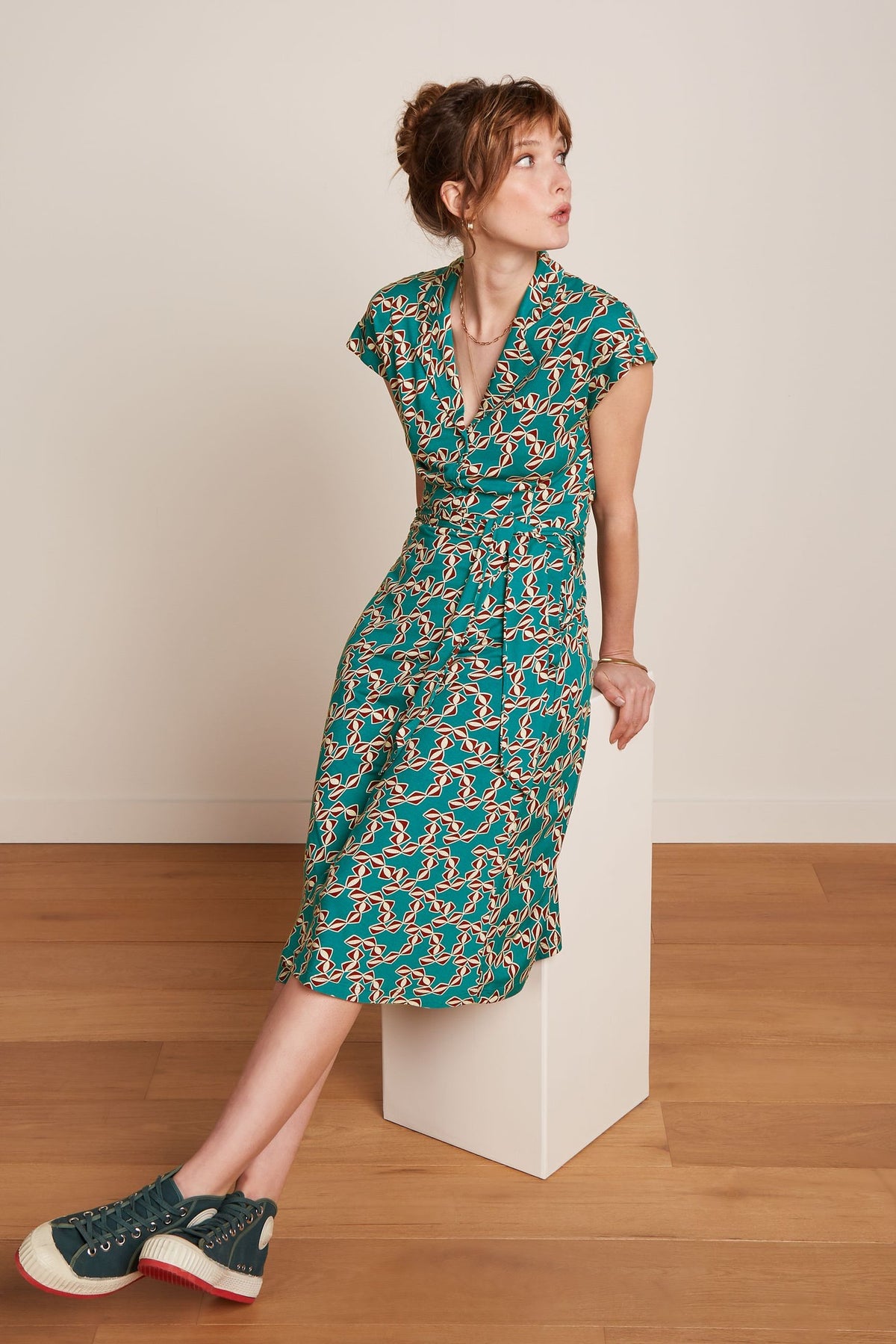 King Louie  - Darcy Dress - Minty