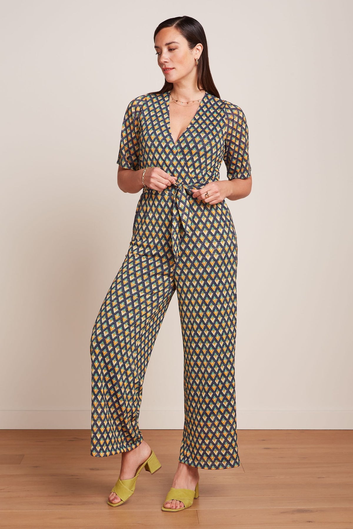 King Louie - Zita Jumpsuit -  Pebble