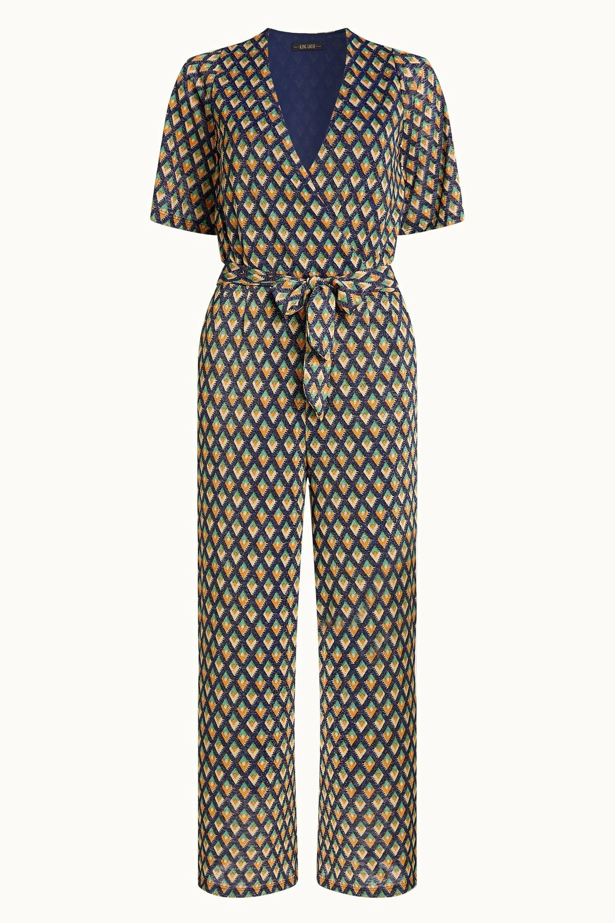 King Louie - Zita Jumpsuit -  Pebble