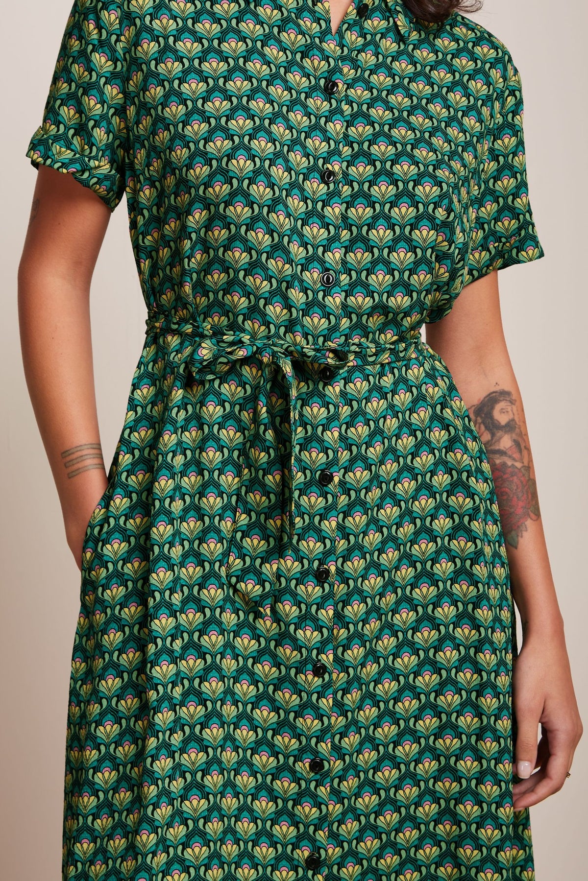 King Louie -  Vica Dress Toulouse - Dobby