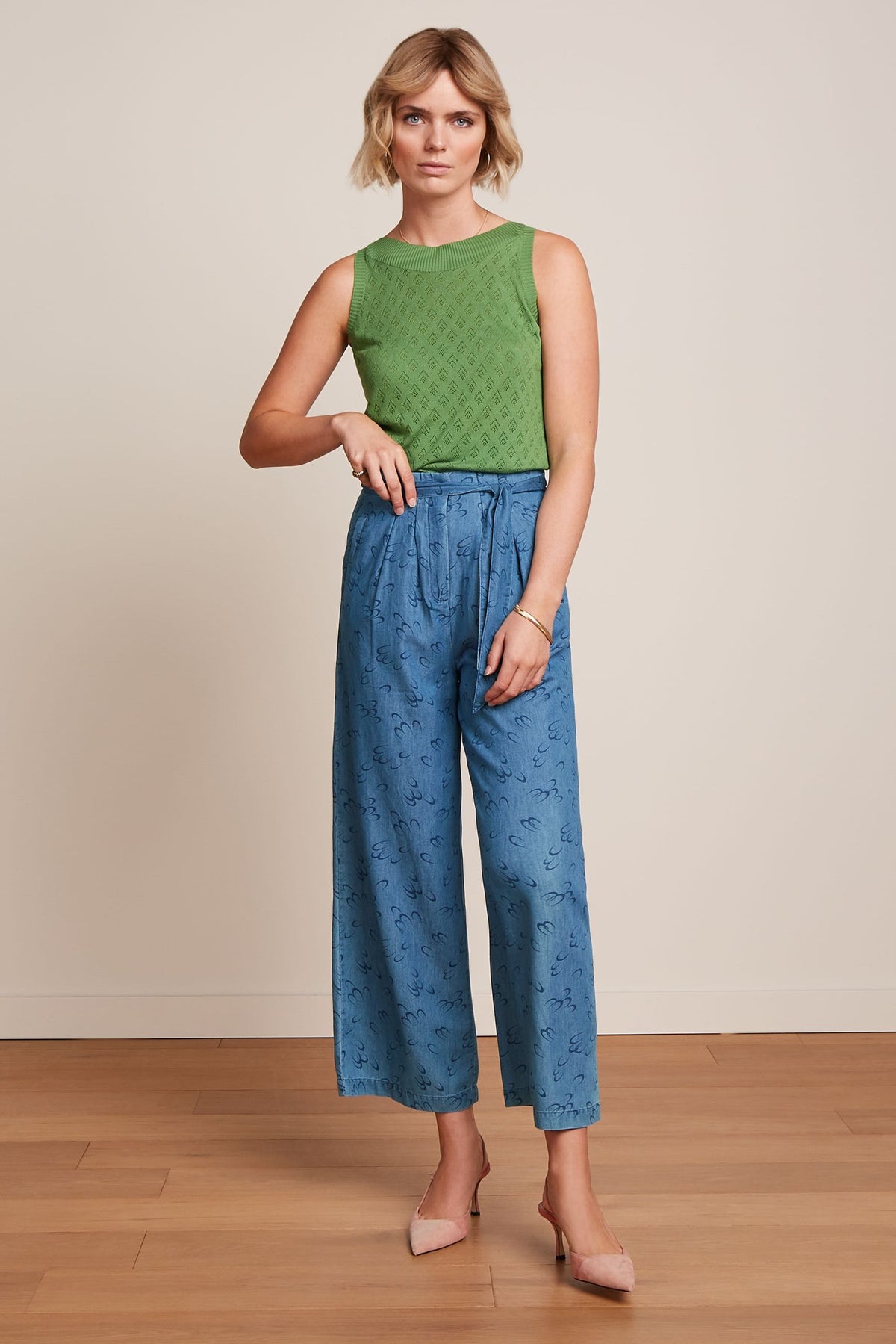 King Louie - Neva Cropped Pants -  Coco