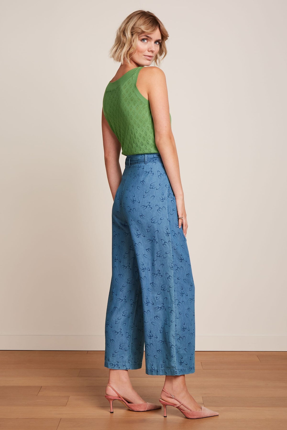 King Louie - Neva Cropped Pants -  Coco