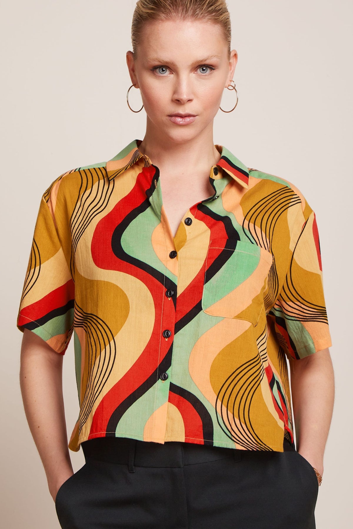 King Louie - Evelina Blouse - Falaise