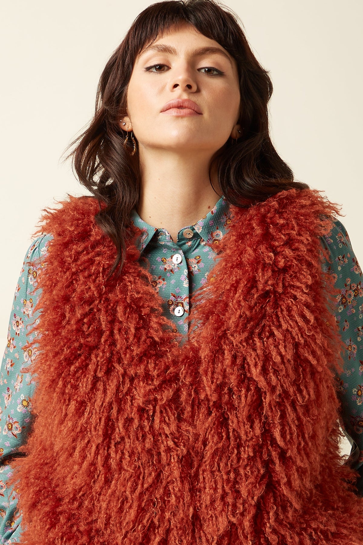 King Louie - Cilla Gilet - Empire Red