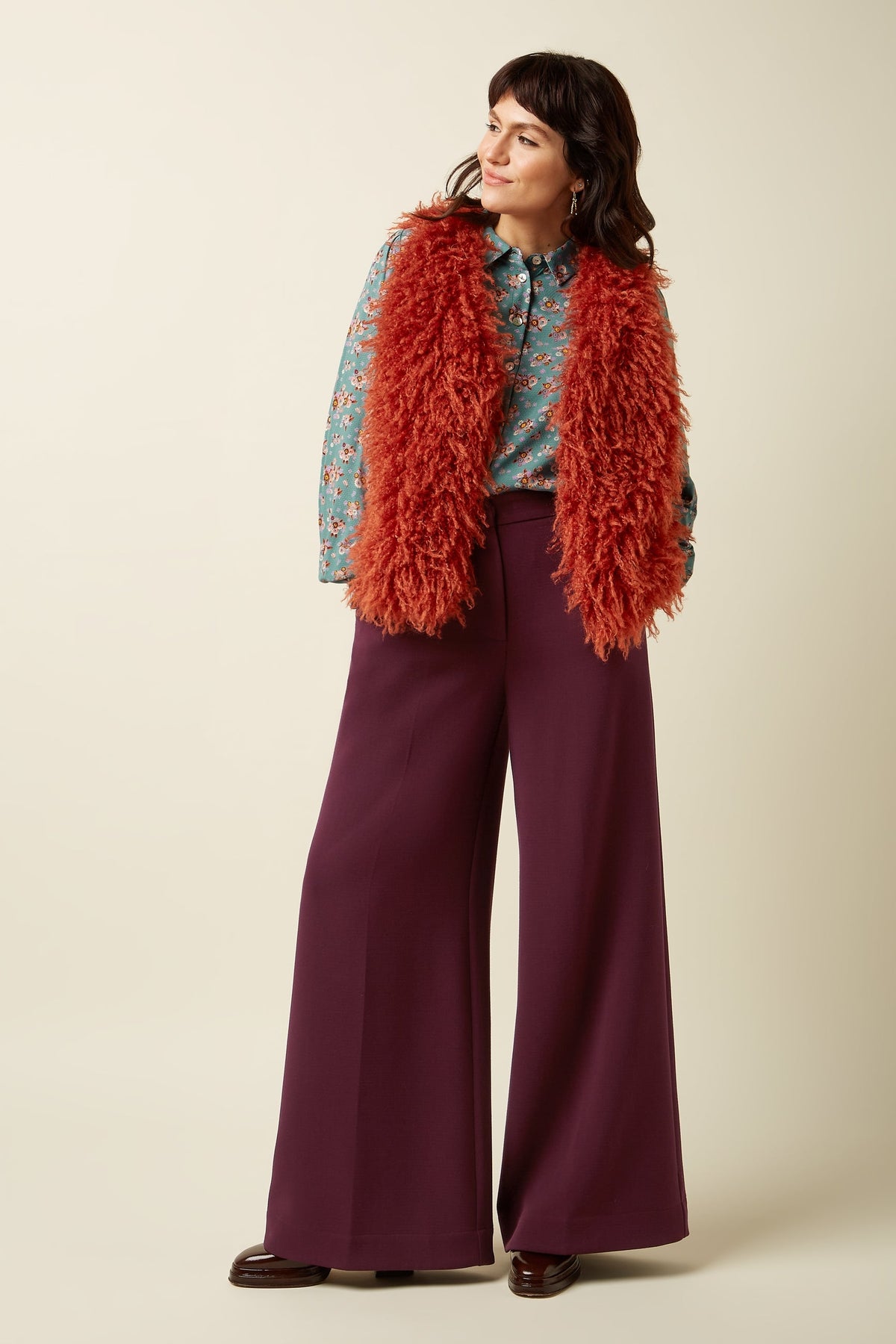 King Louie - Cilla Gilet - Empire Red
