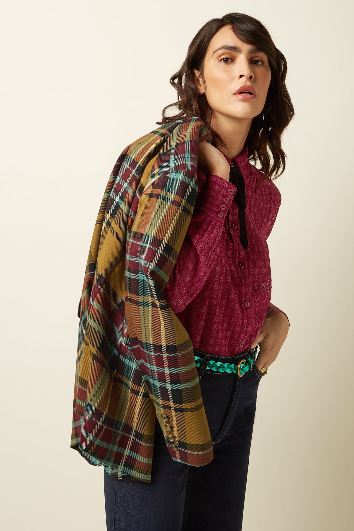 King Louie - Daisy Blazer - Caroll Check