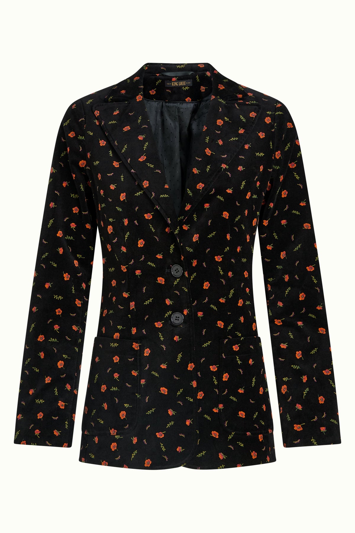 King Louie - Bibi Blazer Long - Velvet Nival