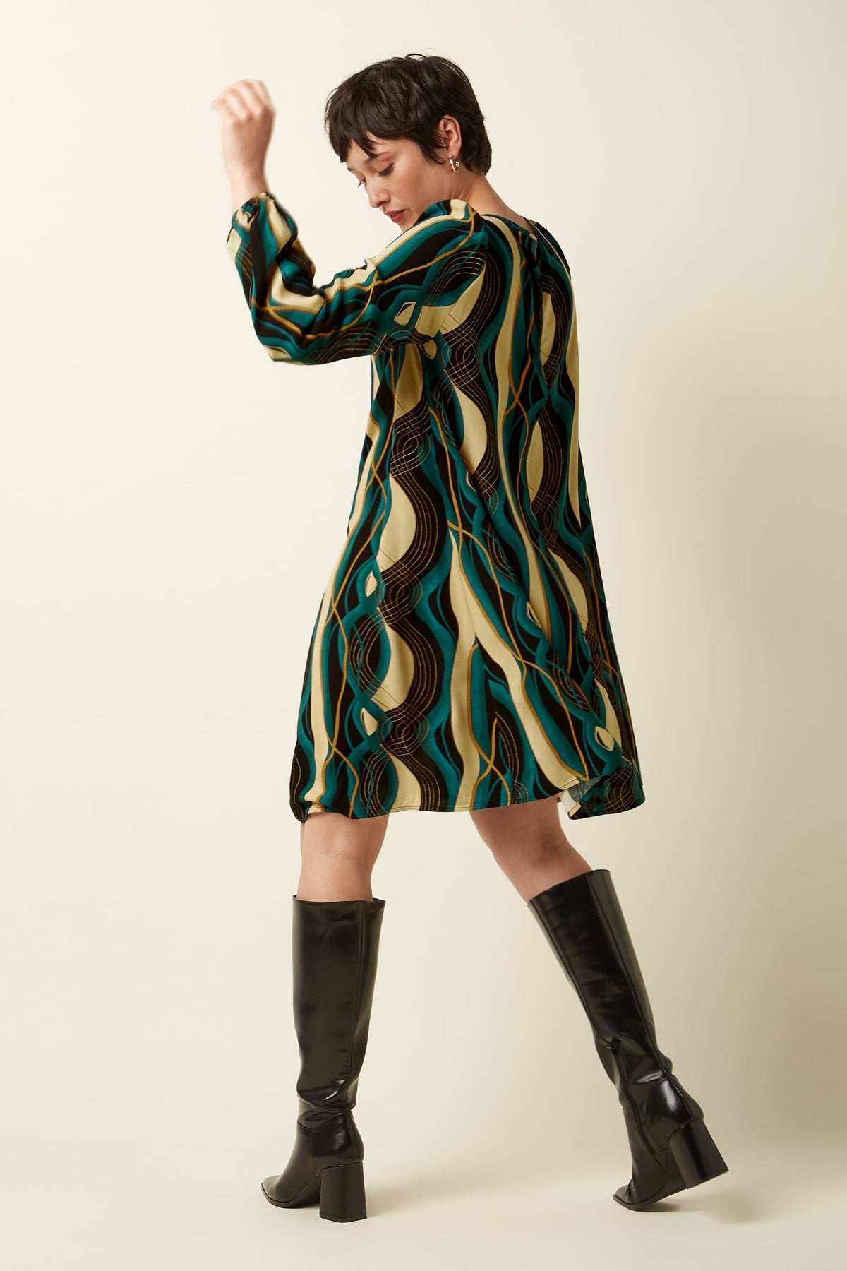 King Louie - Laura Pleat Dress - Elysse