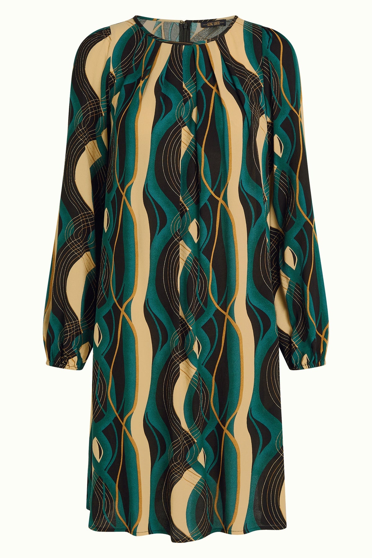 King Louie - Laura Pleat Dress - Elysse