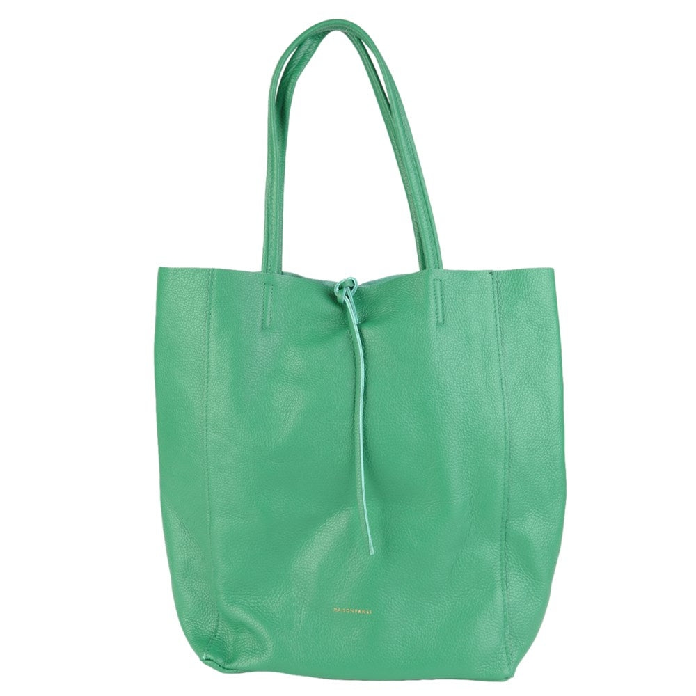 Maison Fanli - Leather Tote - Apple