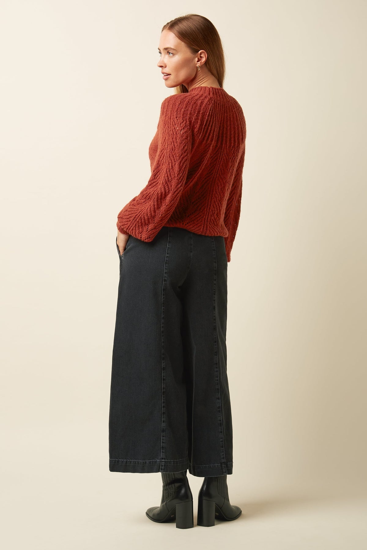 King Louie - Melody Sailor Pants - Dark Denim