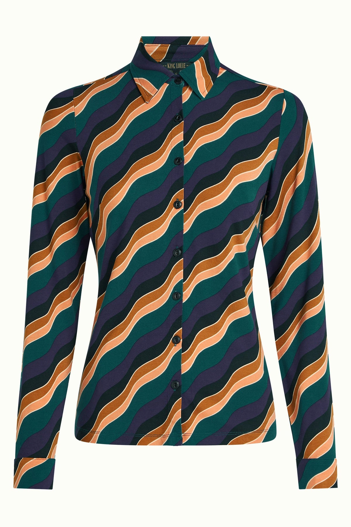 King Louie - Blouse Jersey - Green Razzle