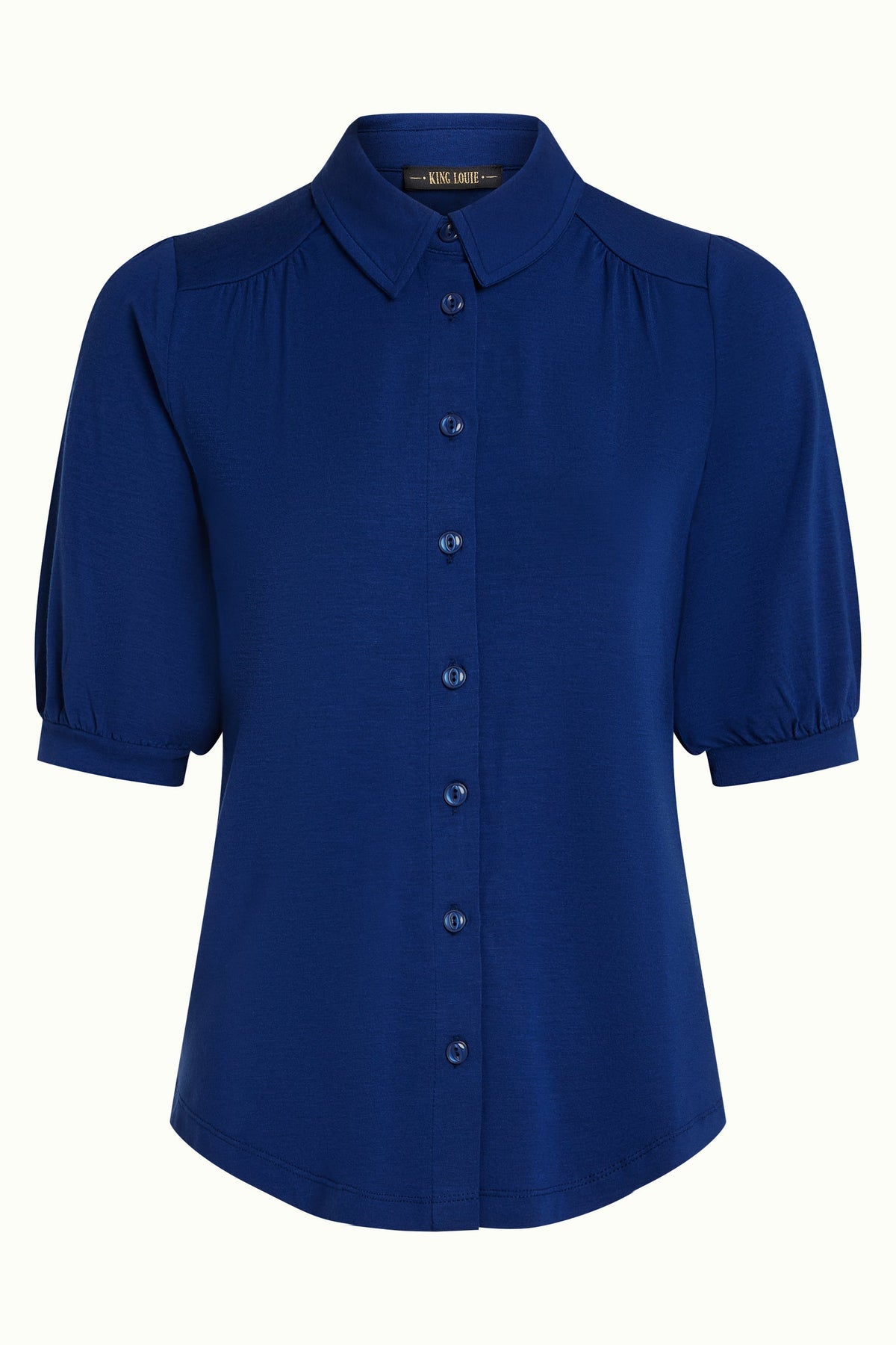 King Louie - Carina Blouse - Tulum Blue