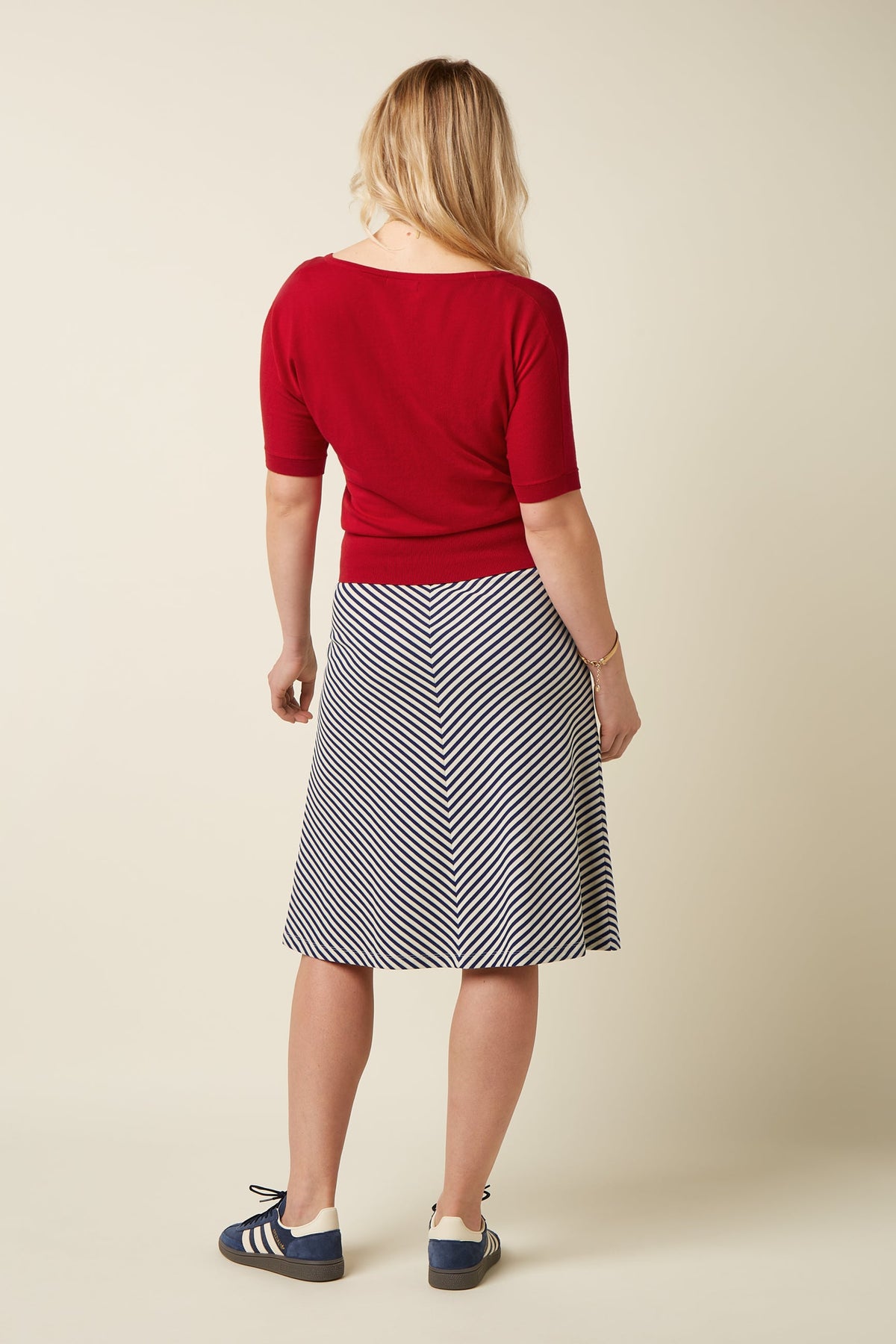 King Louie -  Juno Panel Skirt - Beacon Blue
