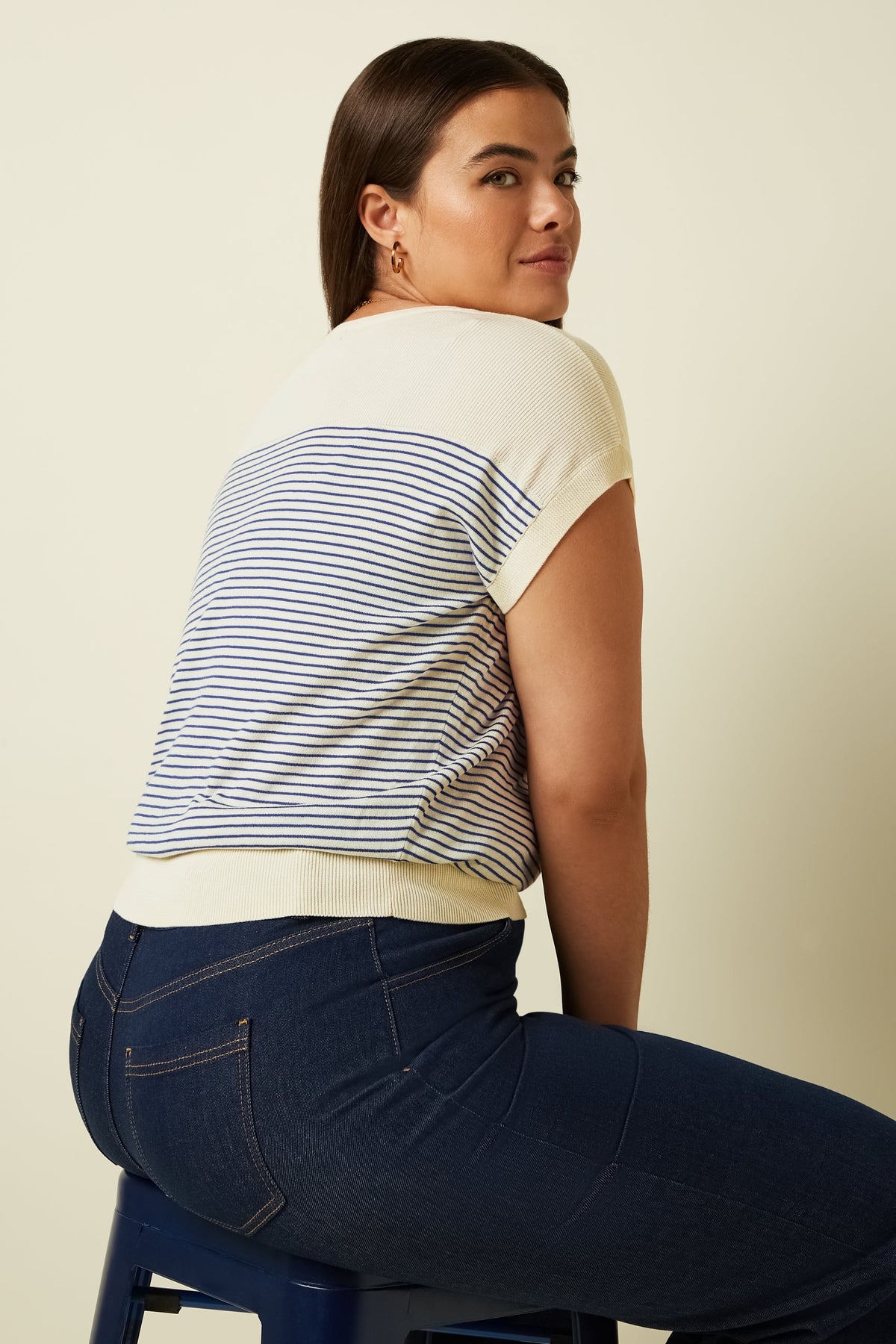 King Louie - Lina Top - D'Oleron Blue
