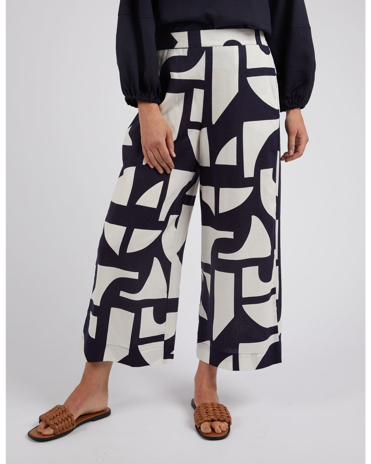 Elm - Dali Abstract Pant - Midnight