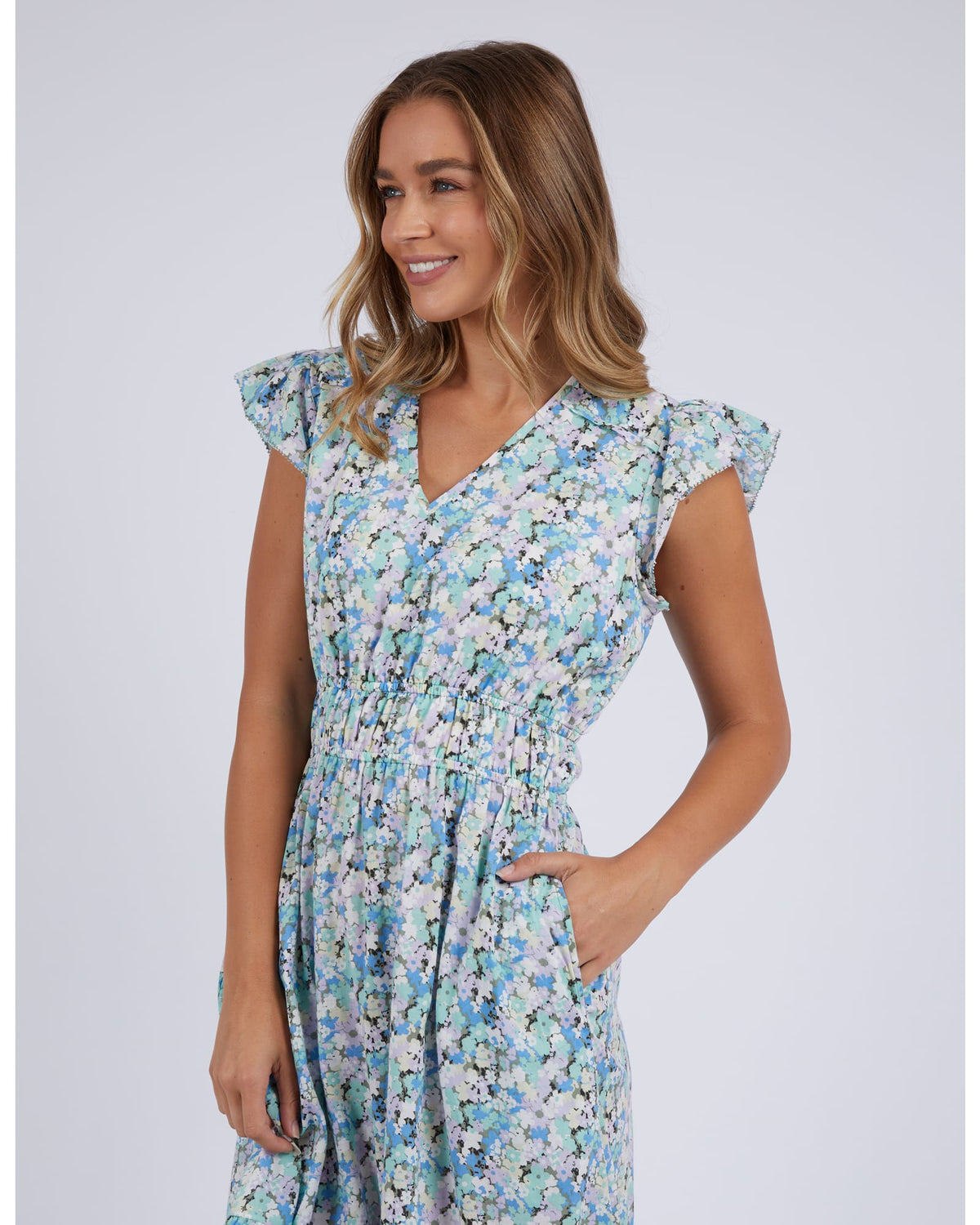 Foxwood - Rosette Floral Dress