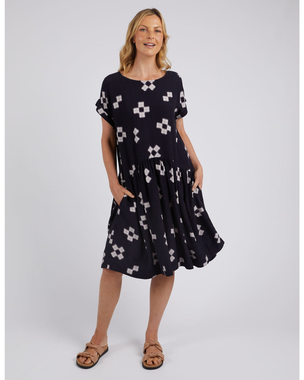 Elm - Positano Dress - Navy