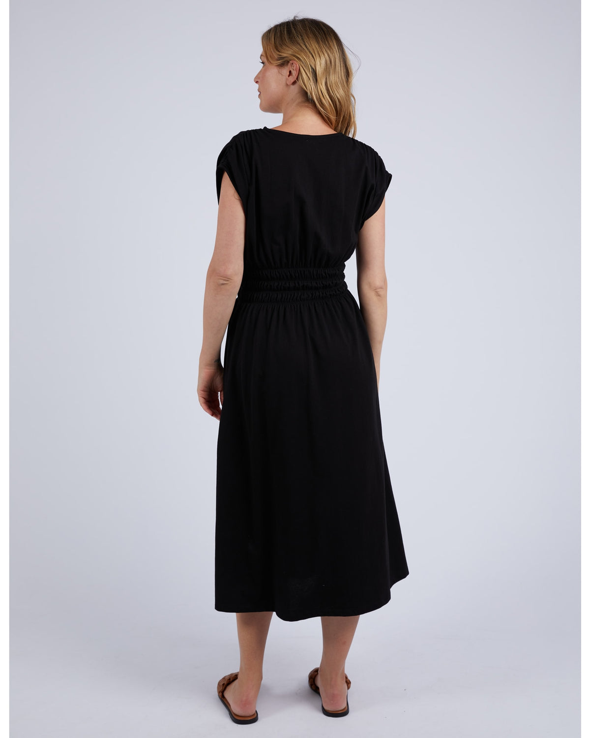 Elm - Nelle Cotton Jersey Dress - Black