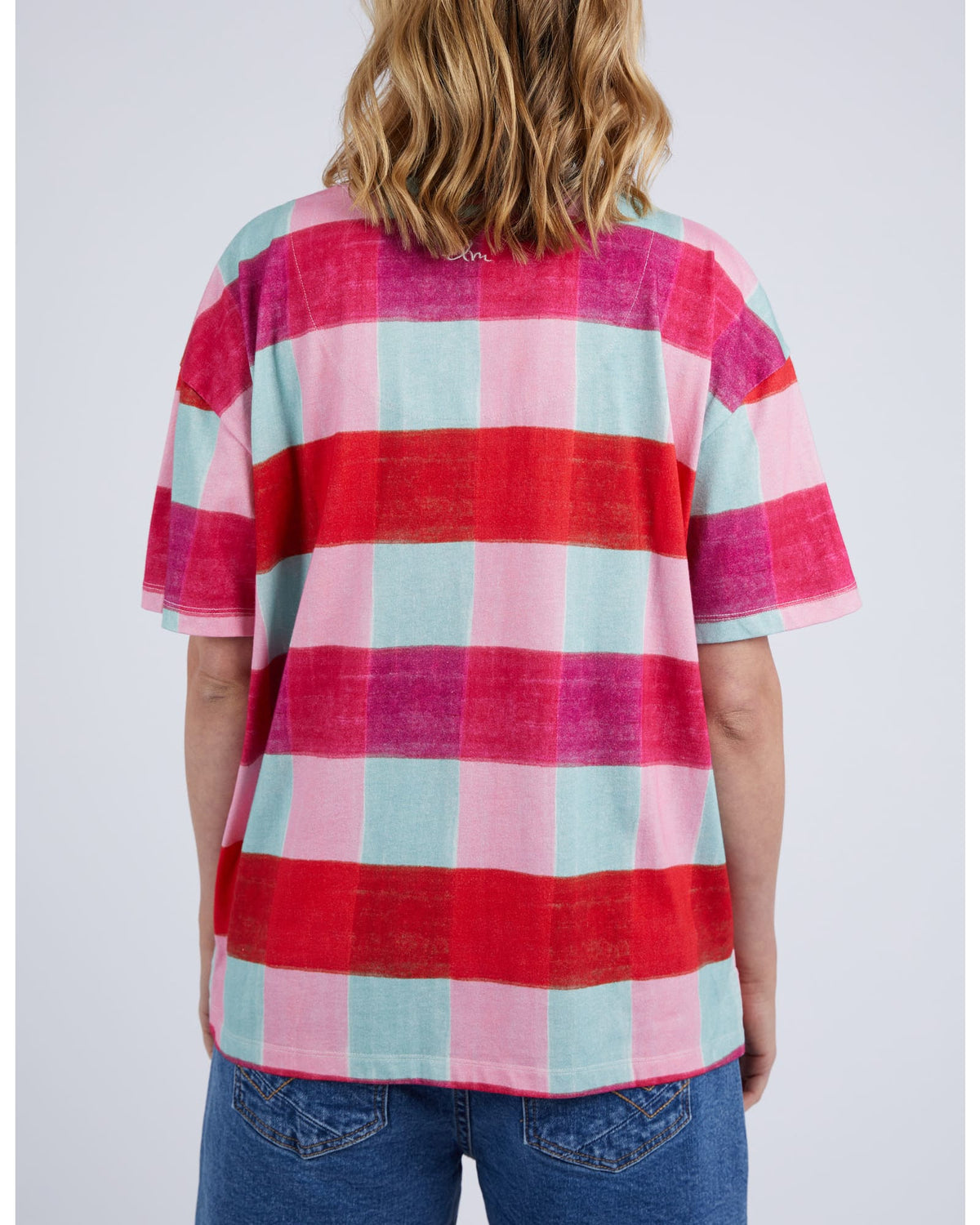 Elm - Monaco Check Tee - Red