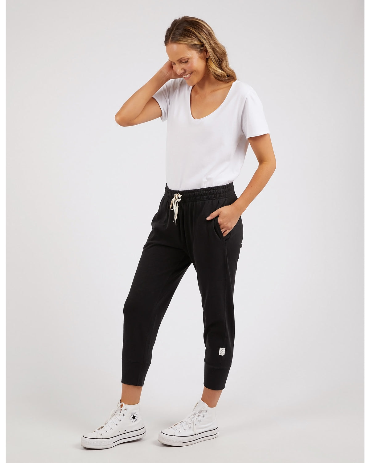 Elm - Brunch 3/4 Pant - Black