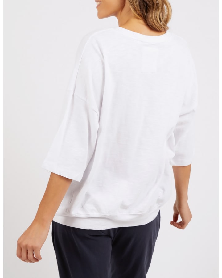 Elm - Mazie Sweat - White