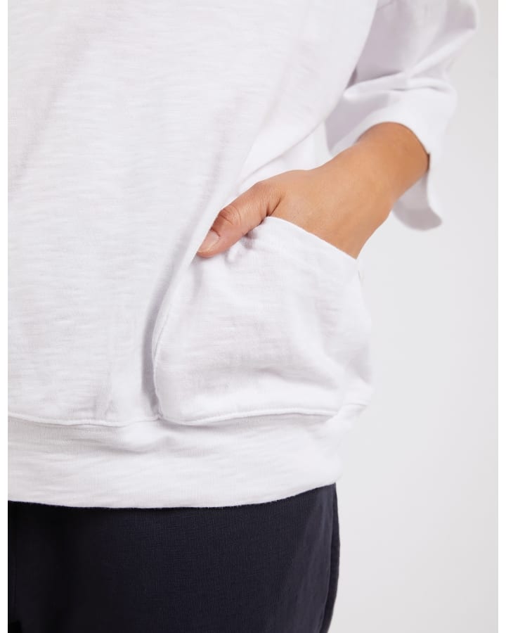 Elm - Mazie Sweat - White