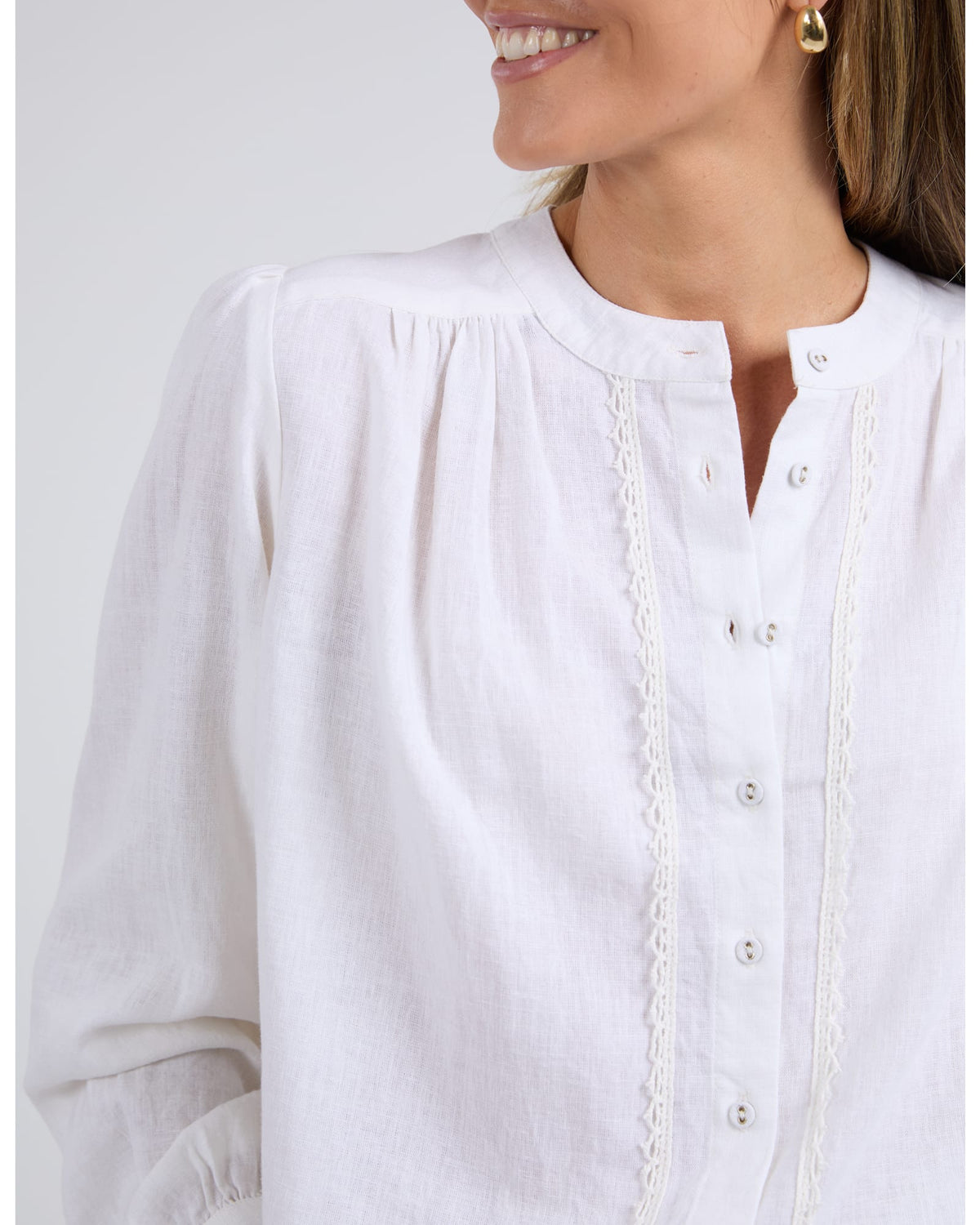 Elm - Lucille Blouse - Marshmallow