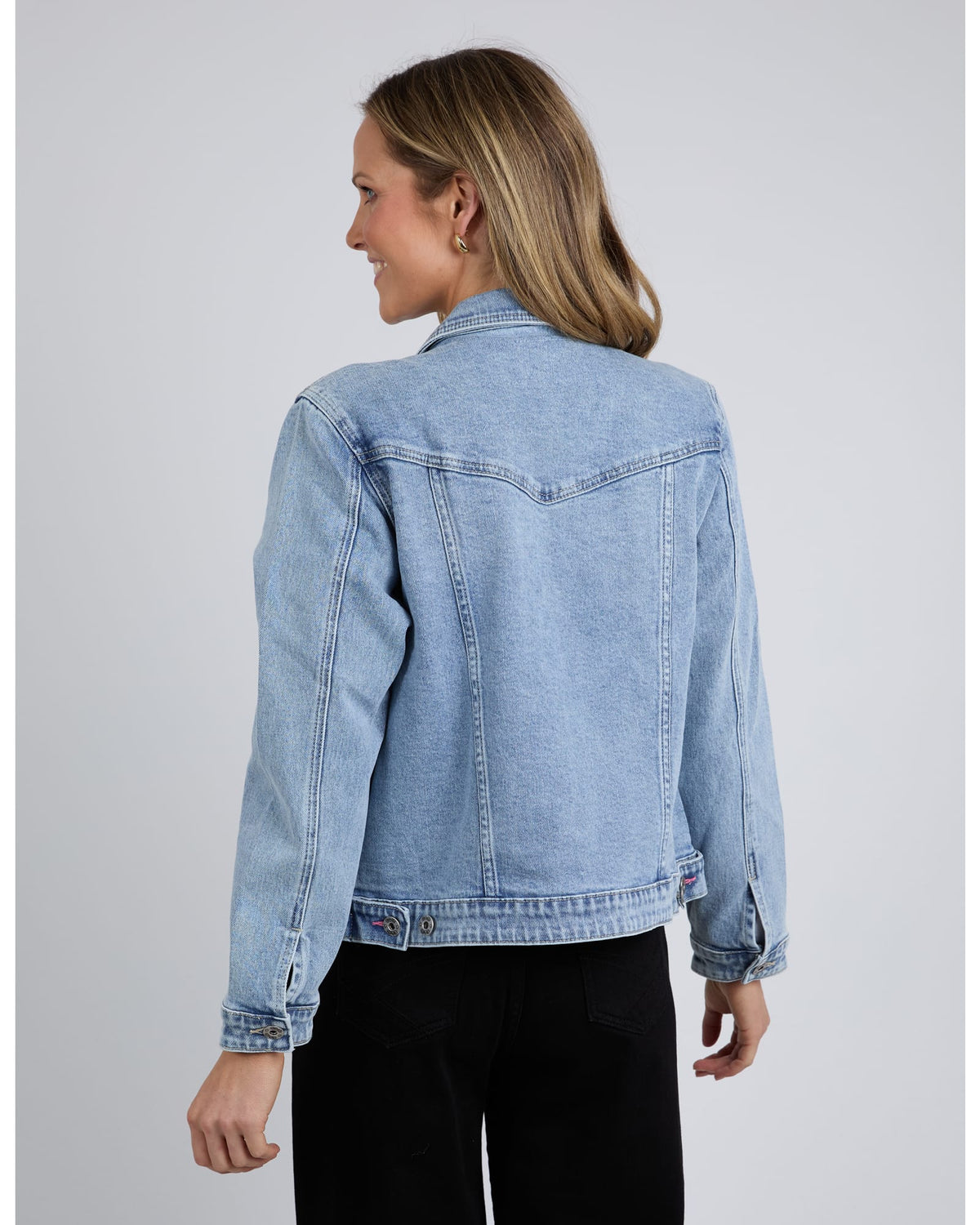 ELM - Becca Denim Jacket - Light Blue Wash