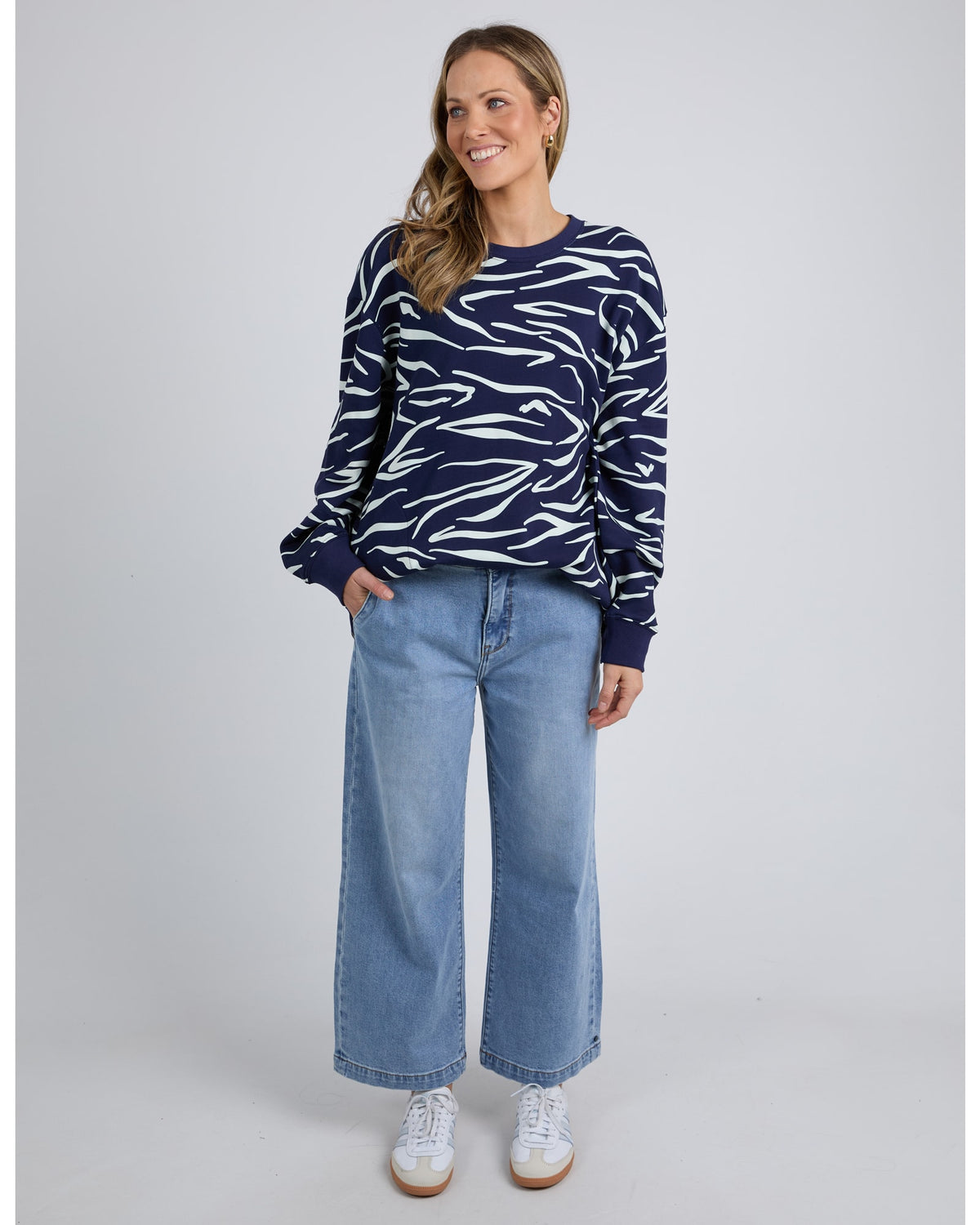 Elm - Zuri Crew - Navy