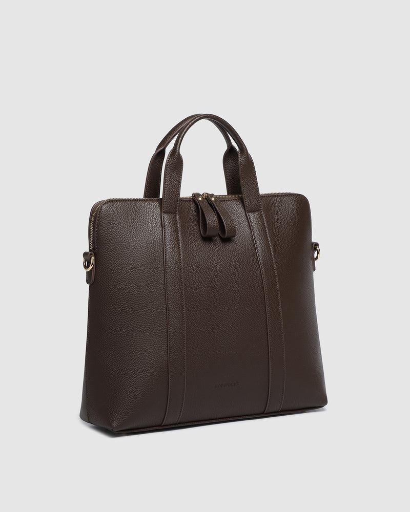 Louenhide - Rhodes Laptop Bag - Chocolate