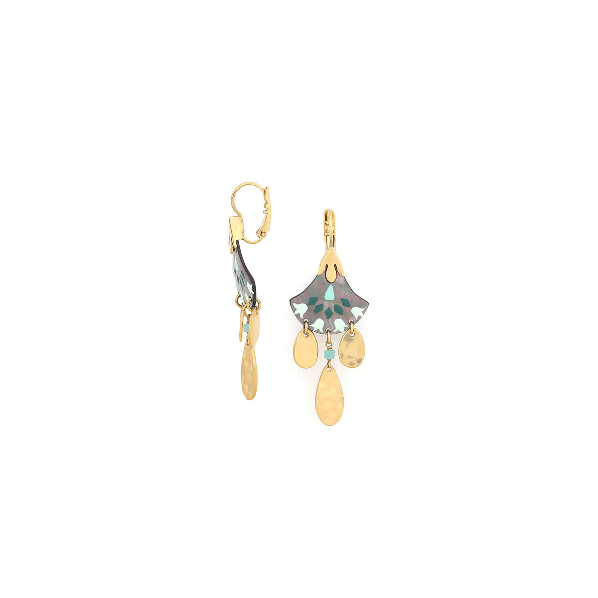 Franck Herval -  TALULAH - French Hook Earrings