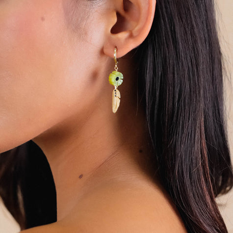 Franck Herval -  KEIRA - mini creole earrings