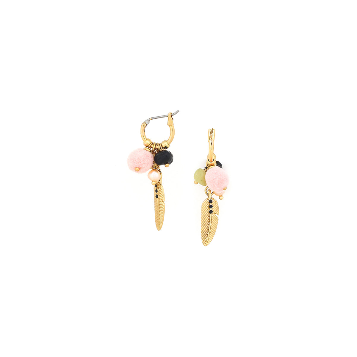 Franck Herval -  KEIRA - mini creole dangle earrings