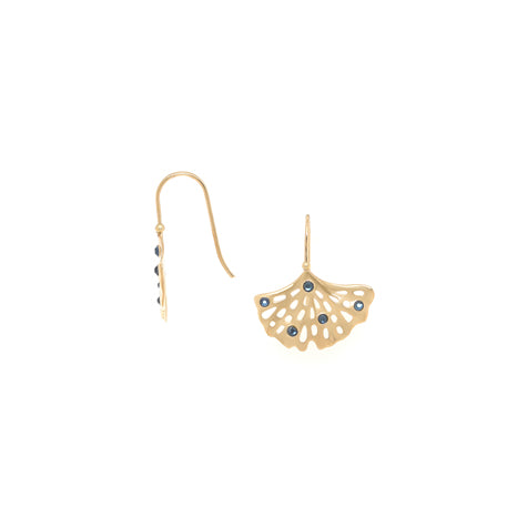 Franck Herval - JINKA - small ginkgo leaf on hook