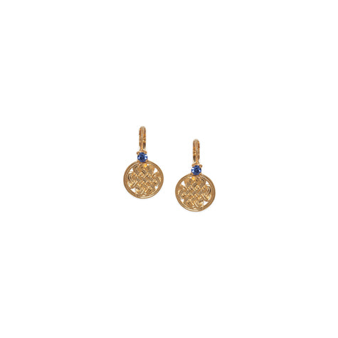 Franck Herval - CHARLIE simple round french hooks earrings