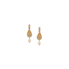 Franck Herval - FIONA simple drop french hooks with FWP dangle